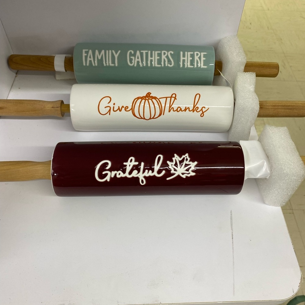 Fall Rolling Pin Trio